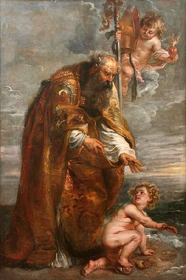 Peter Paul Rubens St Augustine China oil painting art